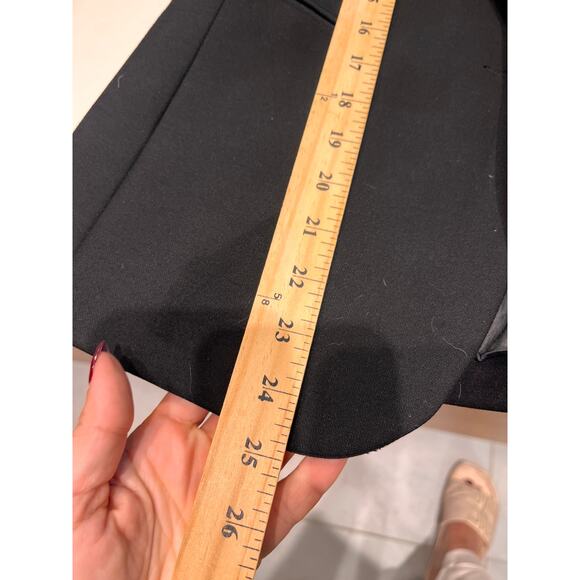 Maje Black Single Breasted One Button Blazer Size Large - Picture 9 of 10